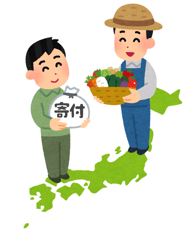 ふるさと納税でポイントを利用した際の実質還元率を比較するイメージ画像